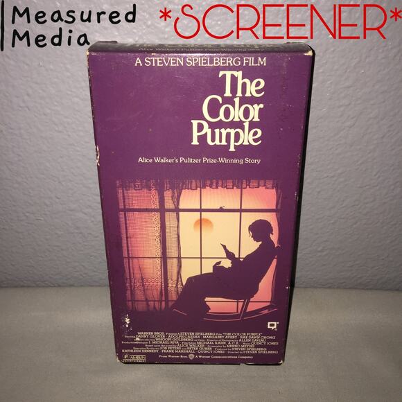 Vhs Used The Color Purple *Screener* Preview Tape For Display Purposes Only Wb - Picture 1 of 14